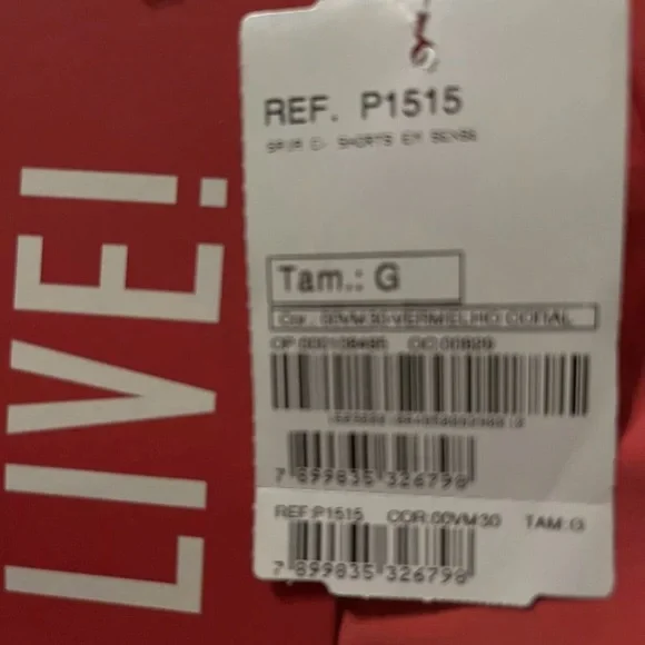 LIVE High-Rise Tennis Skirt Skort CORAL NEW NWT - Picture 11 of 13